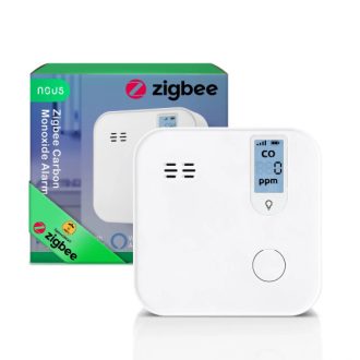   Nous E12 Zigbee Carbon Monoxide Alarm Detector, Szén monoxid érzékelő