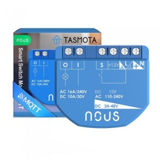   Nous B1T WiFi Tasmota Switch Module (1 channel, no PM, ESP32), 1 áramkörös kapcsolórelé modul