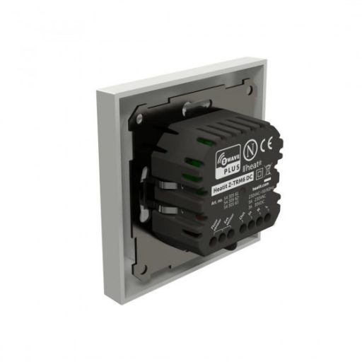 HEATIT Z-TRM6 DC - White (RAL 9003)-kisfeszültségi rendszerhez-Vezeték nélküli okos termosztát(Fehér színben)